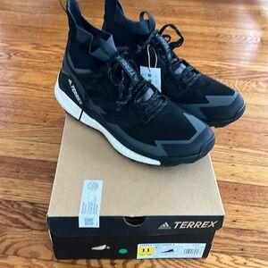 NWT/NIB Adidas Terrex Free Hiker 2 men’s size 11 in black.